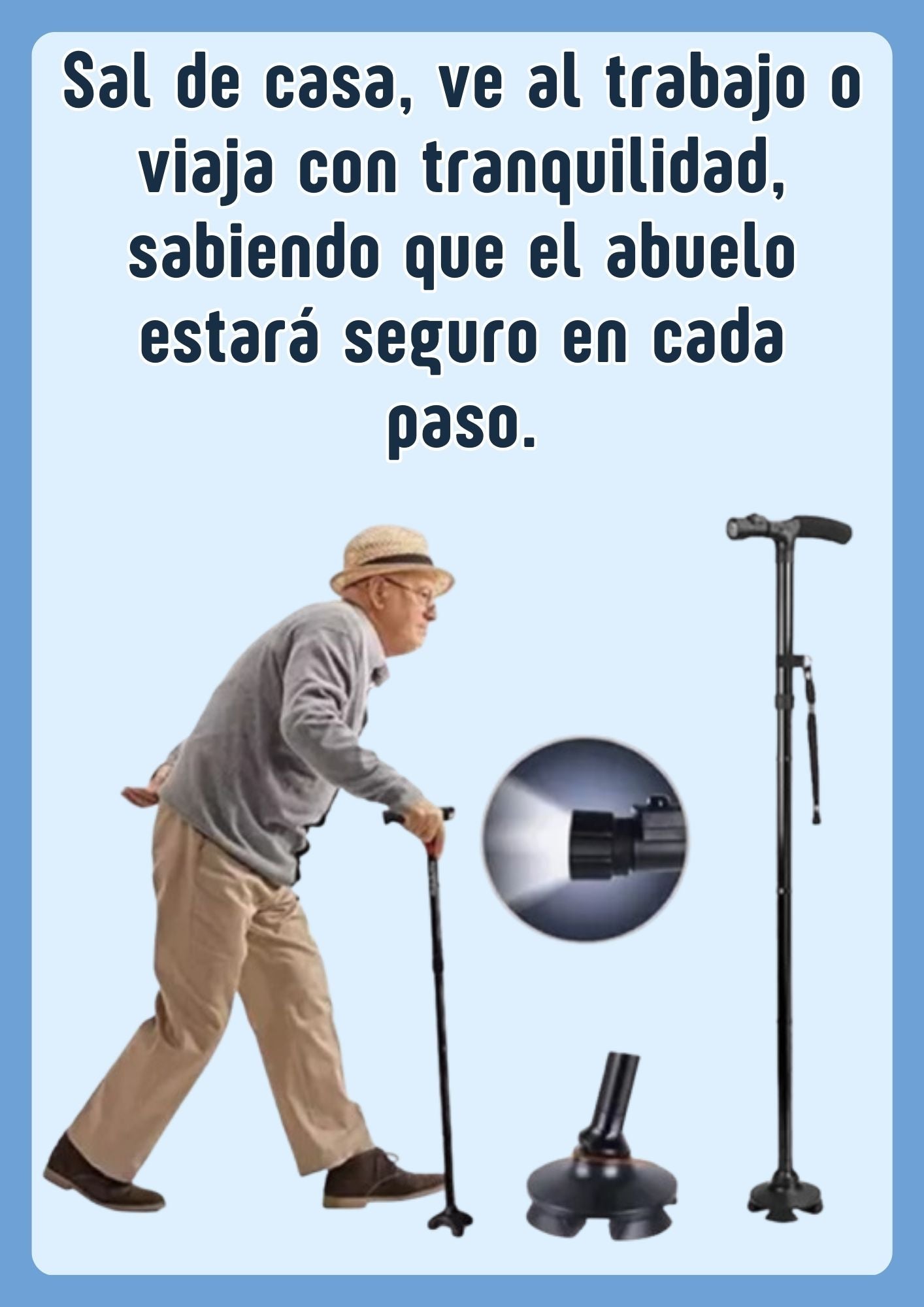 Bastón Safety- Regala Seguridad